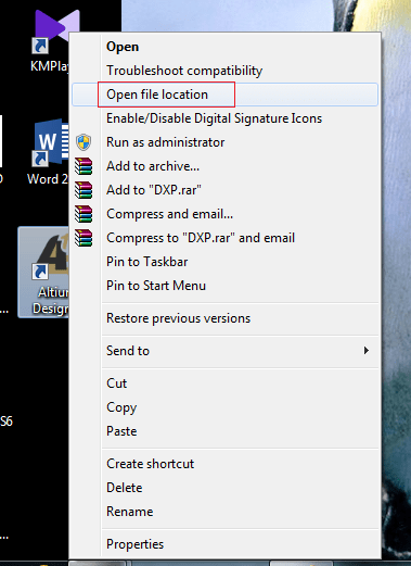 ورود به فایل های نصبی آلتیوم دیزاینر 16.0.5