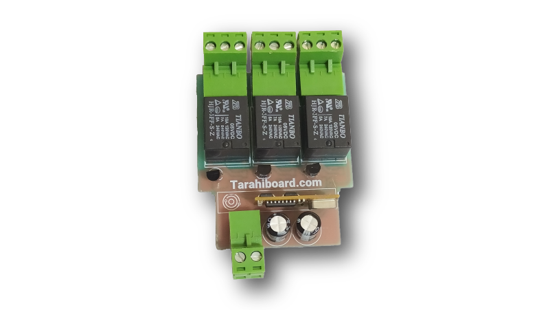 درب بازکن ریموتی کد لرن,برد ماژول RXC06,ریموت کنترل کد لرن