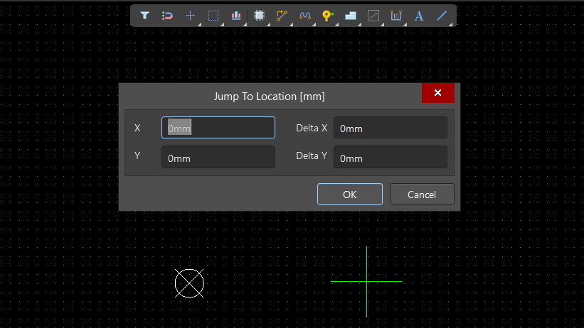 طراحی کادر برش برد الکترونیکی با ابزار Jump to Location در آلتیوم