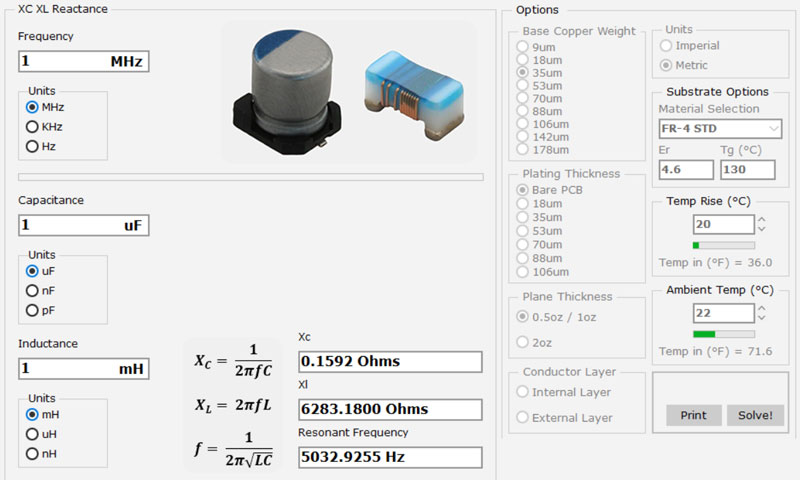 نحوه سنجیدن مقاومت دو سر خازن و سلف با نرم افزار Saturn PCB Toolkit
