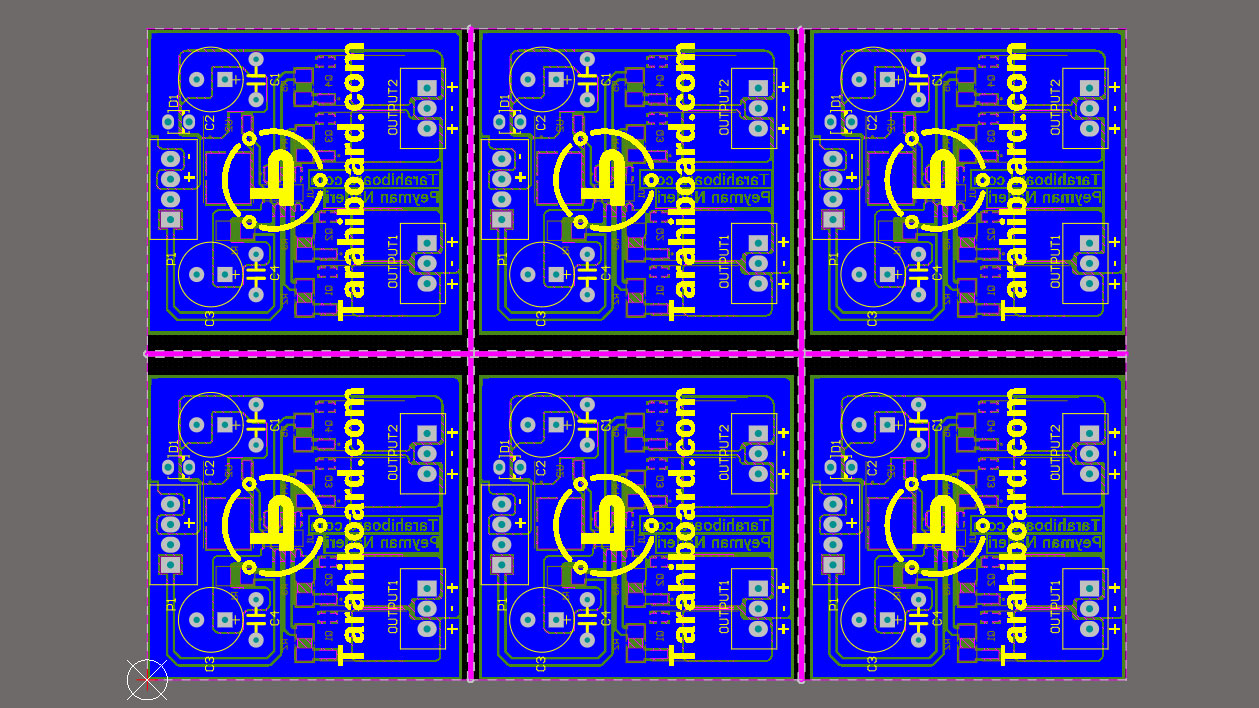 چیدن PCB با ابزار Panelize آلتیوم دیزاینر