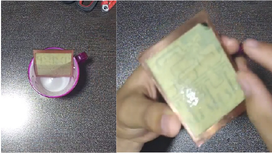 خنک کردن برد مدار چاپی با آب ولرم, جداسازی طرح PCB از برد الکترونیکی