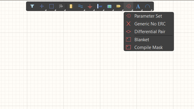 ابزار و المان‌های خطر در محیط شماتیک
