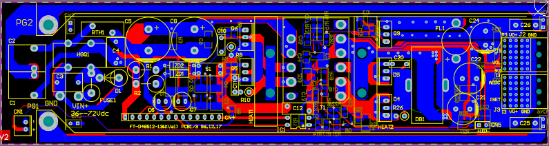 مهندسی معکوس برد تغذیه به سفارش شرکت آریو یاسوج