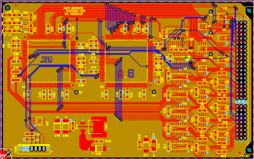 مهندسی معکوس برد ۴ لایه سفارش آقای شهنوازی از تهران