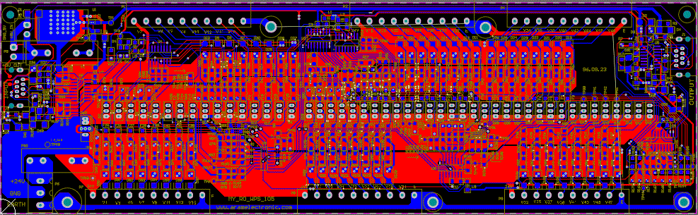 طراحی برد Slave سفارش شرکت آرام الکترونیک مشهد