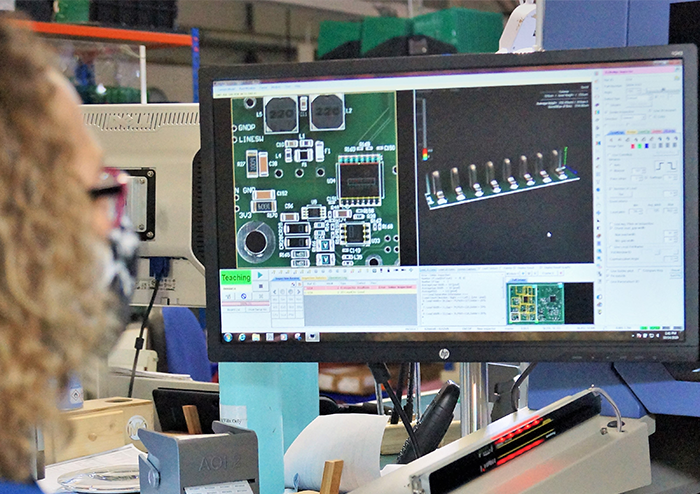 تست بازرسی نوری خودکار AOI